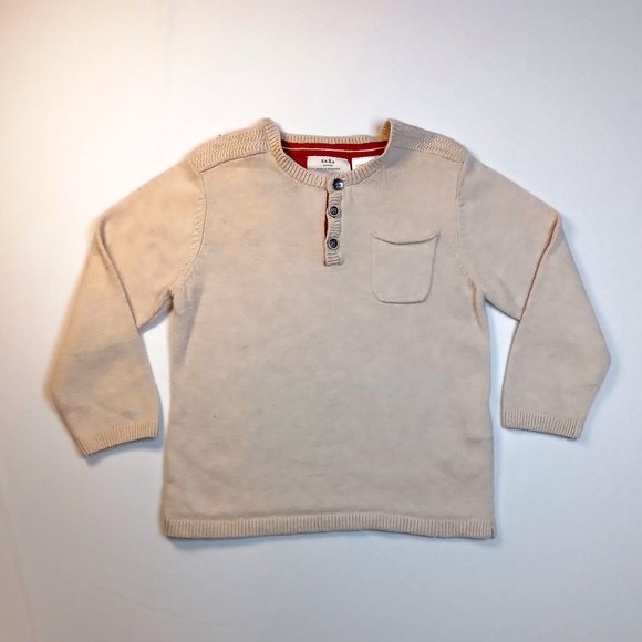 Zara knitwear Cream Pullover Sweater US 18-24M - Picture 1 of 6